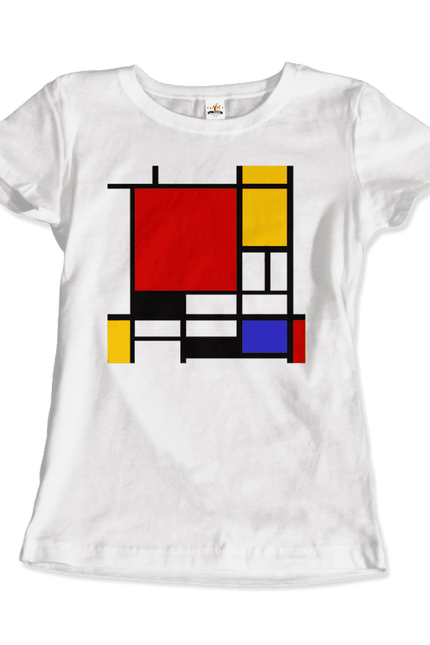 Piet Mondrian - Composition With Red, Yellow, And Blue - 1942 Artwork T-Shirt