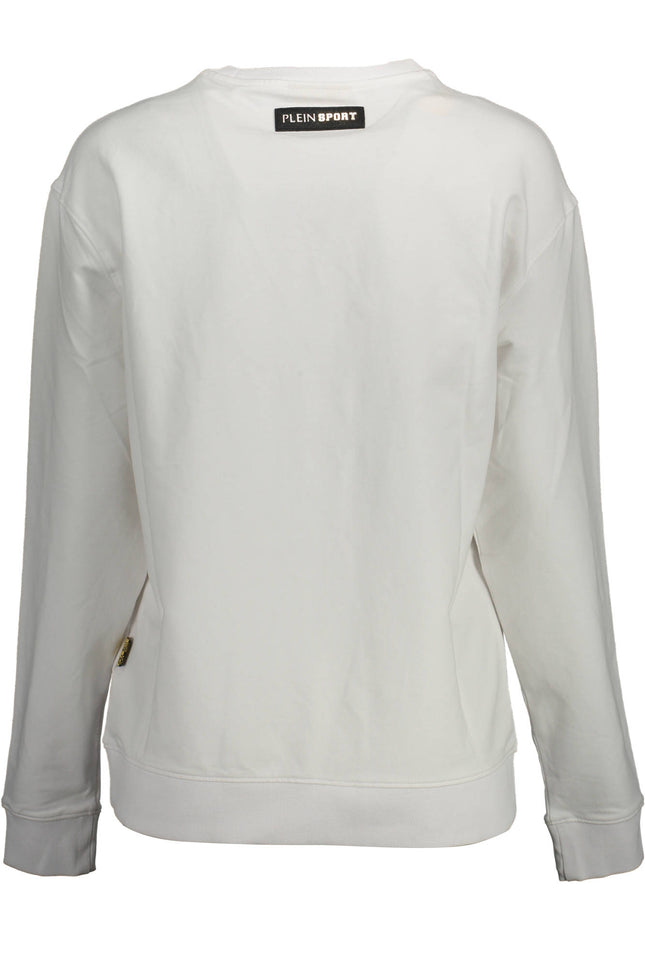 Plein Sport Sweatshirt Without Zip Woman White-Clothing - Women-PLEIN SPORT-WHITE-XS-Urbanheer