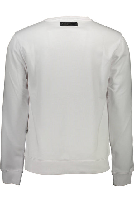 Plein Sport Sweatshirt Without Zip Man White-PLEIN SPORT-Urbanheer