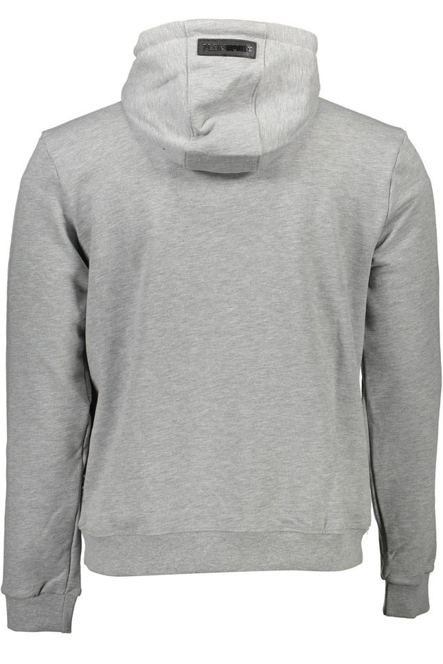 Plein Sport Sweatshirt Without Zip Man Gray-PLEIN SPORT-Urbanheer