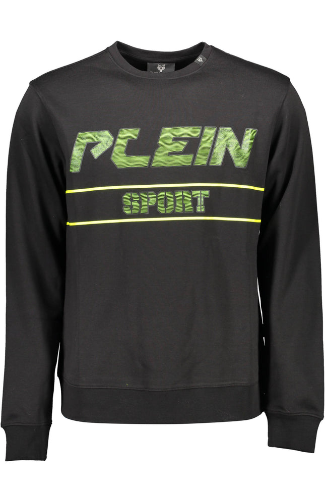Plein Sport Sweatshirt Without Zip Man Black-Clothing - Men-PLEIN SPORT-Urbanheer