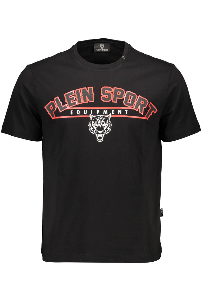 Plein Sport Men'S Short Sleeve T-Shirt Black-Clothing - Men-PLEIN SPORT-Urbanheer