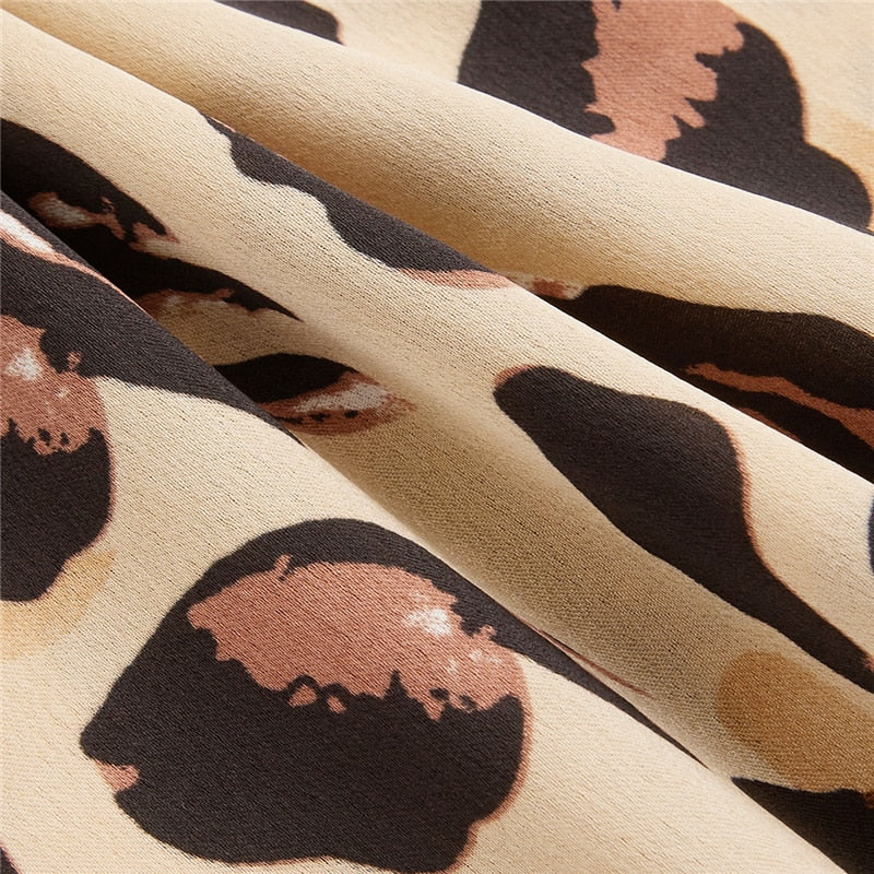 Multicolor Surplice Wrap Satin Leopard Deep-UHXV-Multi-XS-Urbanheer