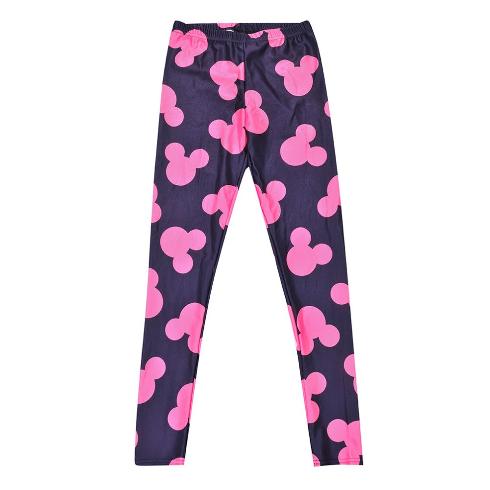 Active Women Minnie Mickey Yoga Gym-Clothing - Women-UHXA-1-L-Urbanheer