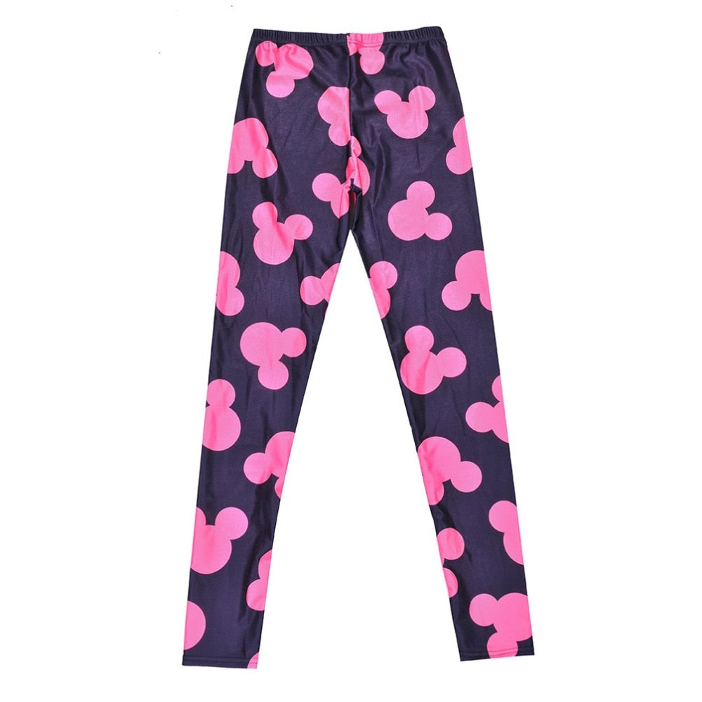 Active Women Minnie Mickey Yoga Gym-Clothing - Women-UHXA-1-L-Urbanheer