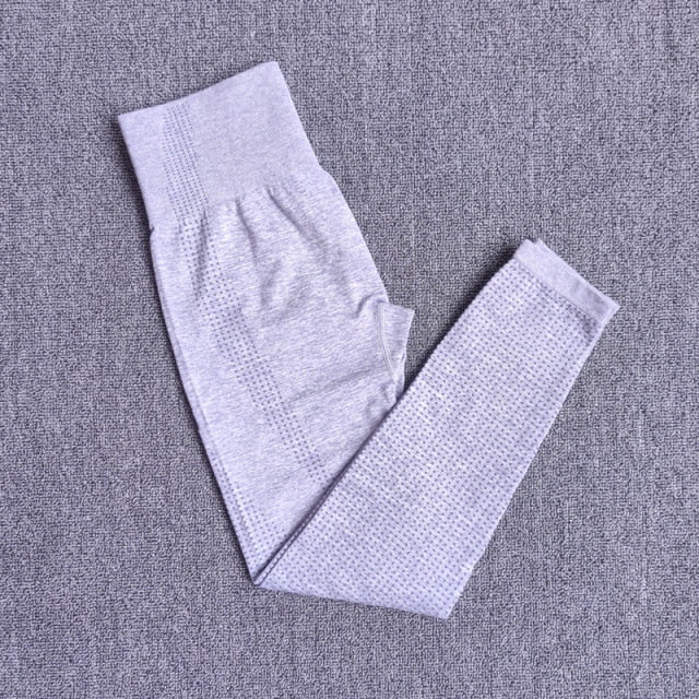 Active Crop Top & Leggings Suit-UHXC-PantsGray-M-Urbanheer