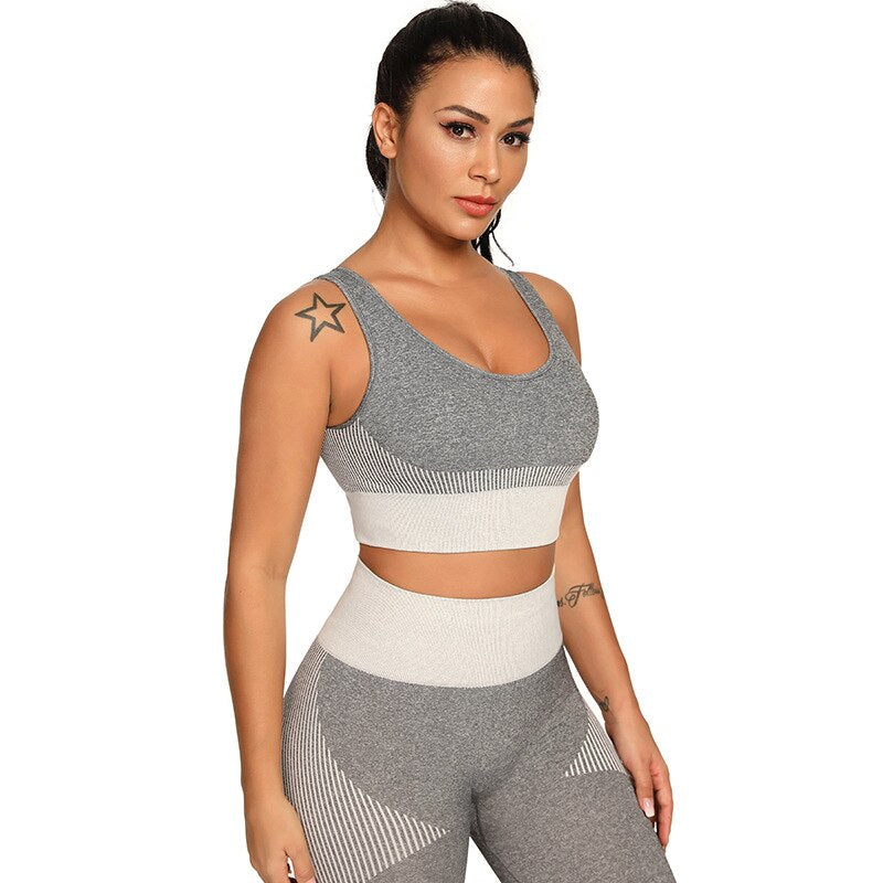 Seamless Yoga Tank Top-UHXC-white gray bra-XL-United States-Urbanheer