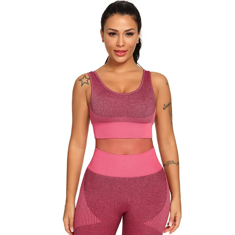 Seamless Yoga Tank Top-UHXC-orange red bra-XL-United States-Urbanheer