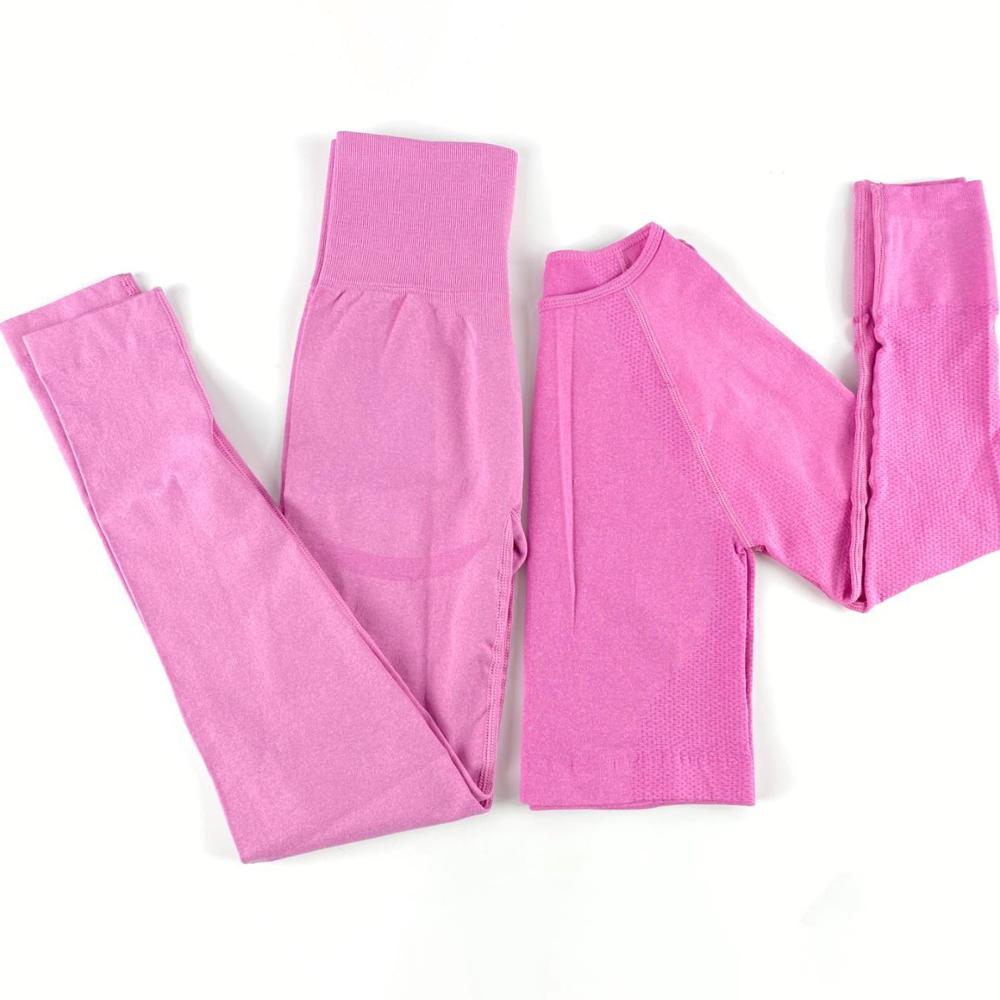 Autumn Yoga Set Women Gym Clothes Seamless Fitness Sportswear Tracksuit Long Sleeve Shirts Leggings Workout Clothing Outfits-UHXC-purple set-L-United States-Urbanheer