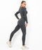 Autumn Yoga Set Women Gym Clothes Seamless Fitness Sportswear Tracksuit Long Sleeve Shirts Leggings Workout Clothing Outfits-UHXC-purple set-L-United States-Urbanheer