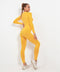 Autumn Yoga Set Women Gym Clothes Seamless Fitness Sportswear Tracksuit Long Sleeve Shirts Leggings Workout Clothing Outfits-UHXC-black set-L-United States-Urbanheer