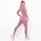 Autumn Yoga Set Women Gym Clothes Seamless Fitness Sportswear Tracksuit Long Sleeve Shirts Leggings Workout Clothing Outfits-UHXC-lake blue set-L-United States-Urbanheer