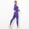 Autumn Yoga Set Women Gym Clothes Seamless Fitness Sportswear Tracksuit Long Sleeve Shirts Leggings Workout Clothing Outfits-UHXC-bright yellow set-S-United States-Urbanheer