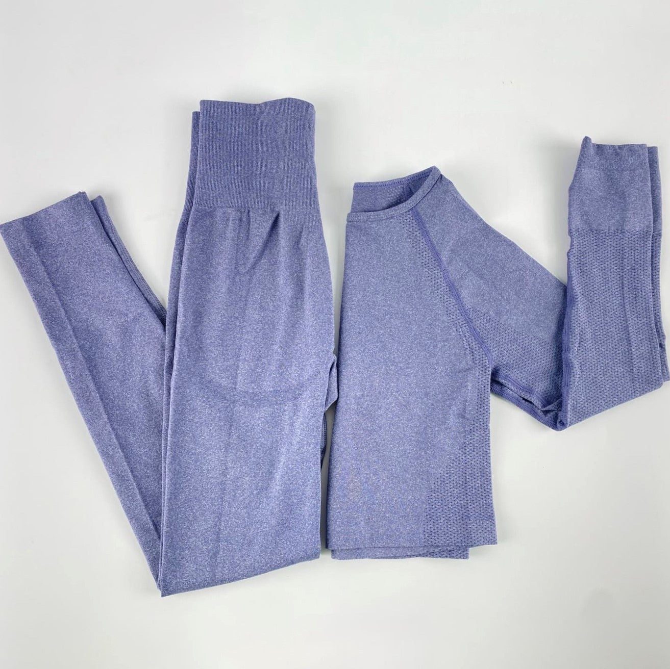 Autumn Yoga Set Women Gym Clothes Seamless Fitness Sportswear Tracksuit Long Sleeve Shirts Leggings Workout Clothing Outfits-UHXC-purple set-L-United States-Urbanheer