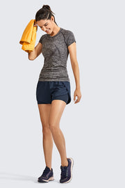 Women Workout Running Shorts-UHXA-Light grayish blue04-US00-Urbanheer