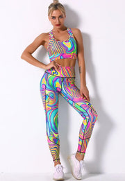 Seamless Yoga Suit - Crop Top & Leggings-UHXC-6259 set-L-United States-Urbanheer