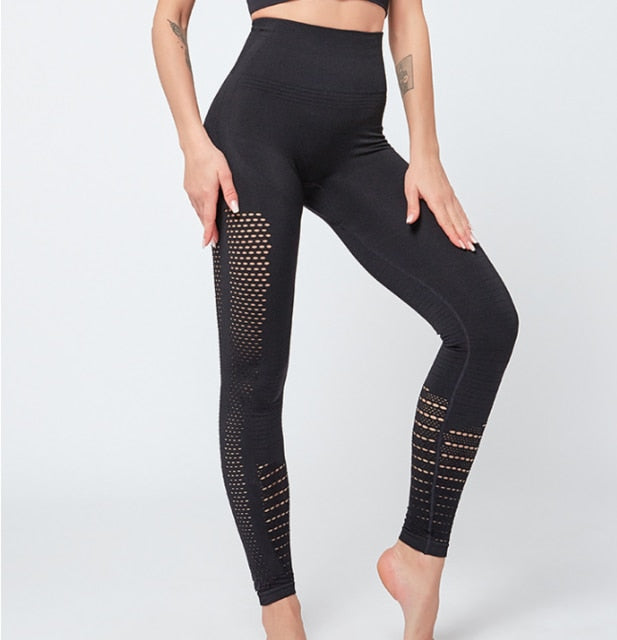 Active Crop Top & Leggings Suit-UHXC-black pants-S-United States-Urbanheer