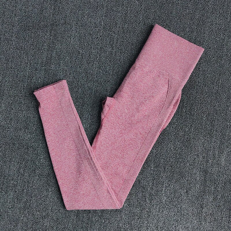 Active Crop Top & Leggings Suit-UHXC-yellow set-M-United States-Urbanheer