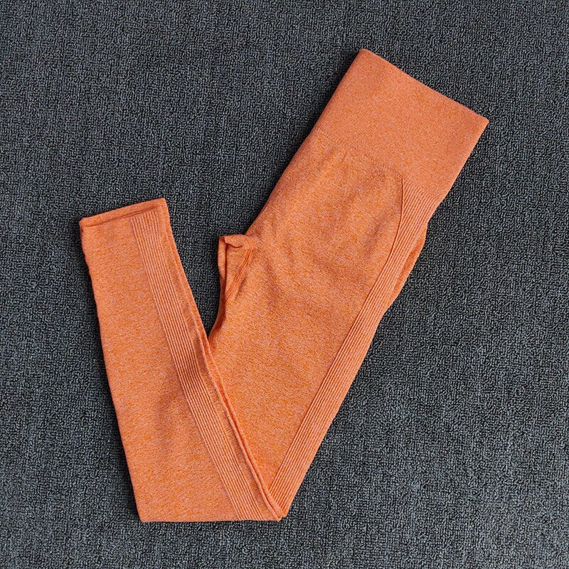 Active Crop Top & Leggings Suit-UHXC-yellow set-M-United States-Urbanheer