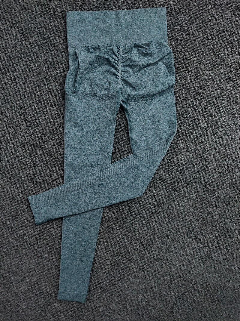 Active Crop Top & Leggings Suit-UHXC-yellow set-M-United States-Urbanheer