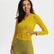 Autumn Seamless Solid Yoga Hoodies Long Shirt Jacket Long Sleeve Zipper Sportswear Hooded Top Gym Fitness Workout Sports Tees-UHXC-yellow shirt-M-United States-Urbanheer