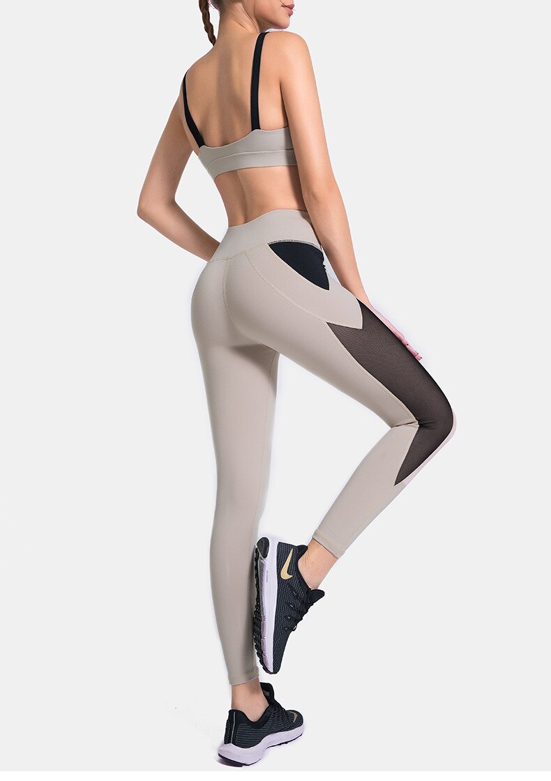 Active Crop Top & Leggings Suit-UHXC-gray set-L-United States-Urbanheer