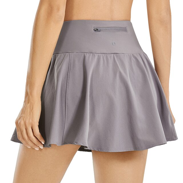 Women'S Quick Dry High Waisted Skirt-UHXA-Lunar Rock08-US8-10-Urbanheer