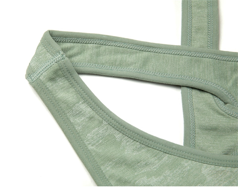 Breathable Athletic Crop Top With Padded Closure-UHXA-Purple-M-United States-Urbanheer