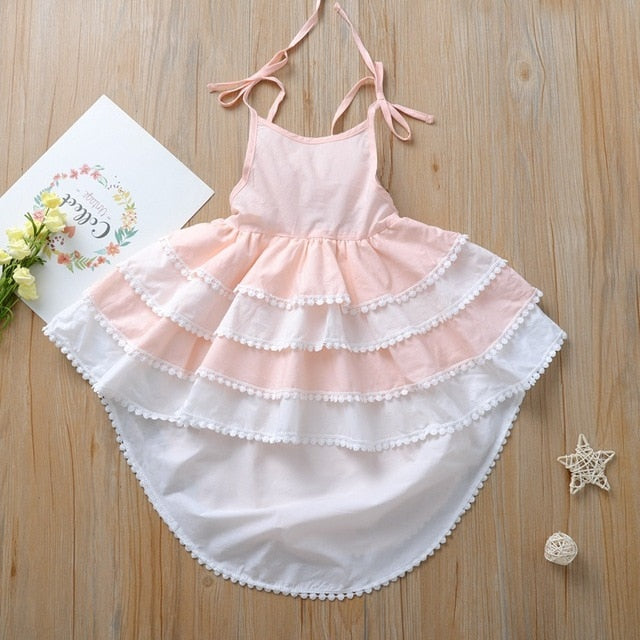 Toddler Children Princess Dress For Wedding-UHXV-Pink-2T-United States-Urbanheer