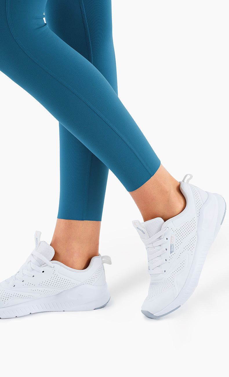 4 Way Stretch Naked Feel Athletic Leggings-Clothing - Women-UHXA-Khaki-10-Urbanheer