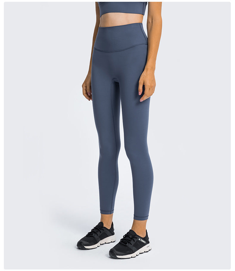 25" Sculpt Hidden Pocket Yoga Pants Sport Leggings Women'S High Waist Y-Type Hipline Workout Gym Athletic Leggings-UHXV-Ink Blue-4-Urbanheer