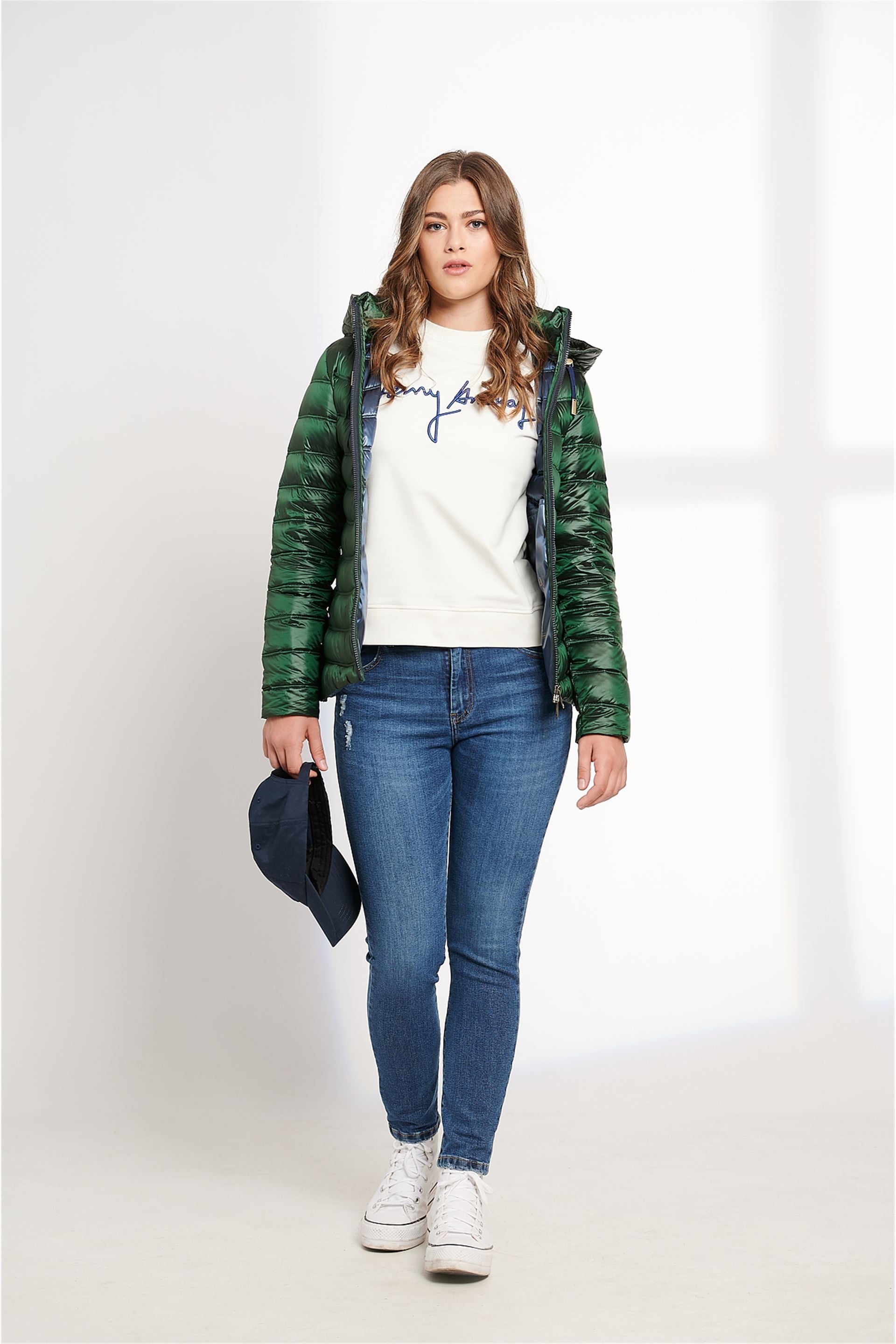 Ha Women'S Puffer Jacket Adara-Clothing - Women-Henry Arroway-XS-Green-Urbanheer