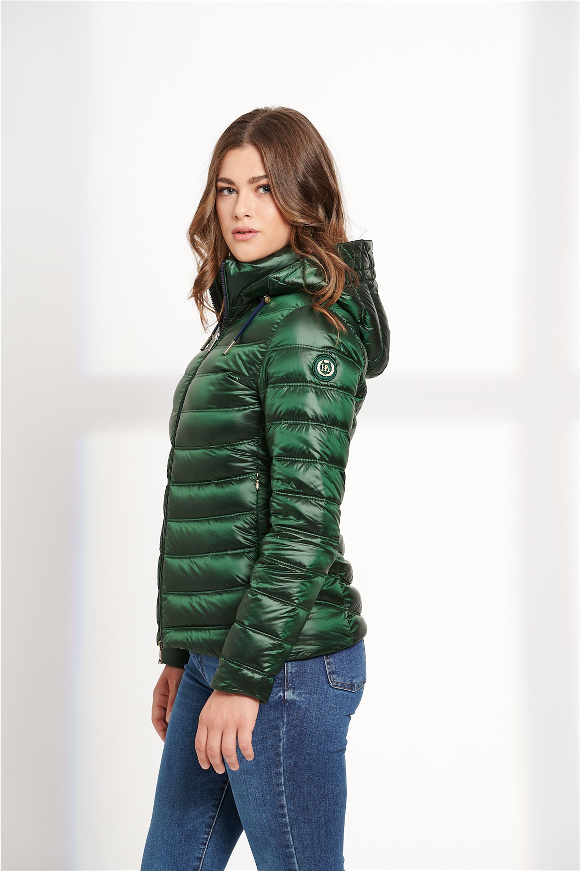 Ha Women'S Puffer Jacket Adara-Clothing - Women-Henry Arroway-XS-Green-Urbanheer