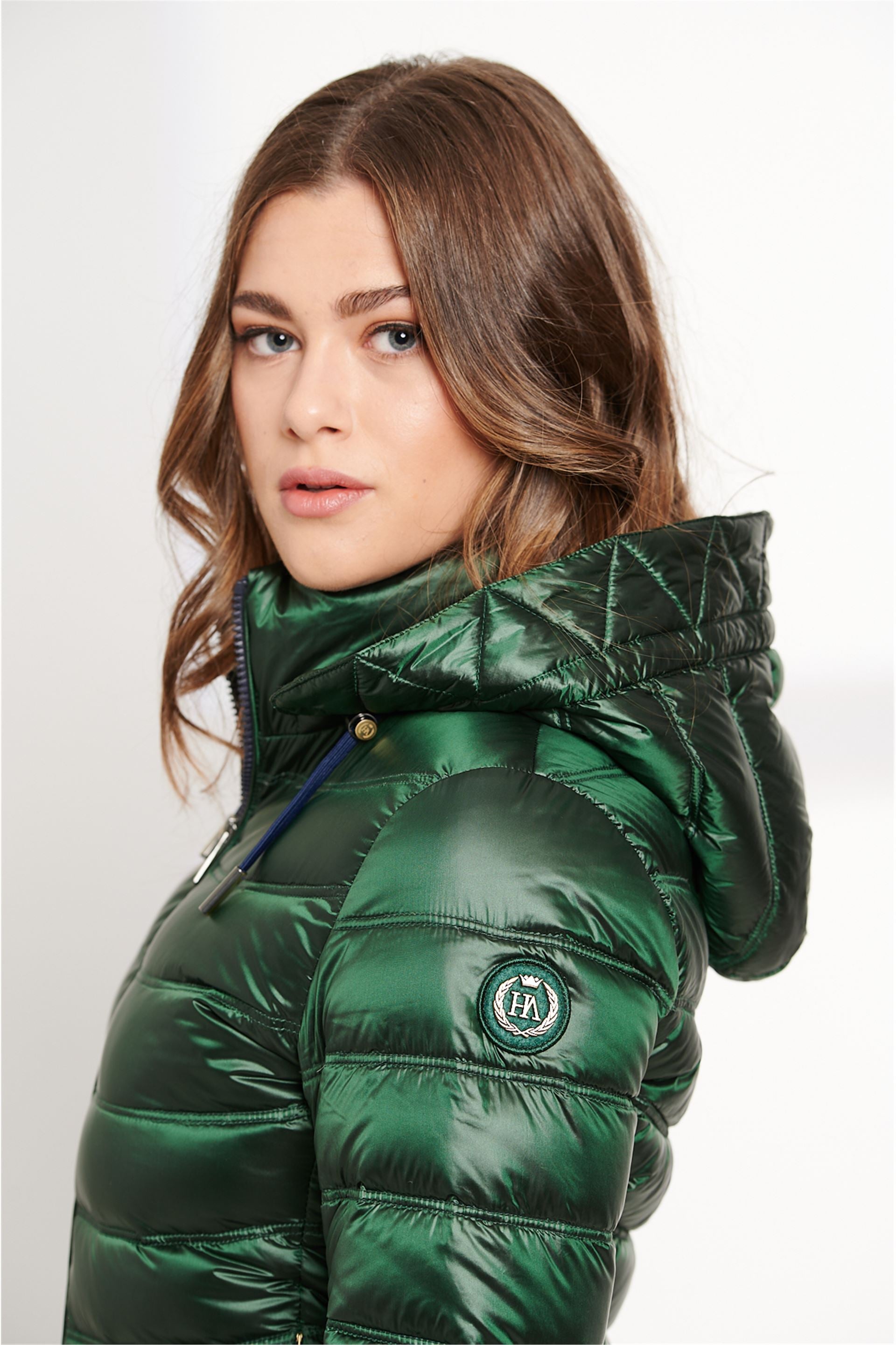 Ha Women'S Puffer Jacket Adara-Clothing - Women-Henry Arroway-XS-Green-Urbanheer