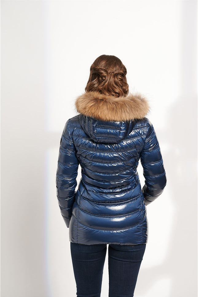 Blue Lion Puffer Women Jacket-Clothing - Women-Henry Arroway-Urbanheer