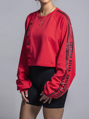 Chicago Bulls Team Crop-Crop Tops-Qore-M-Urbanheer