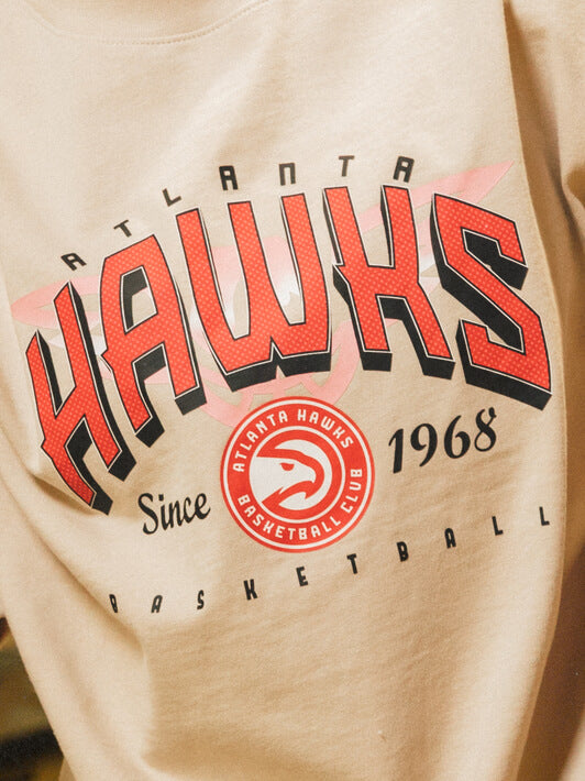 Atlanta Hawks Oversized Tee-oversized tee-QORE-S/M-Urbanheer