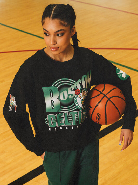 Boston Celtics Crewneck-crewnecks-QORE-S/M-Urbanheer