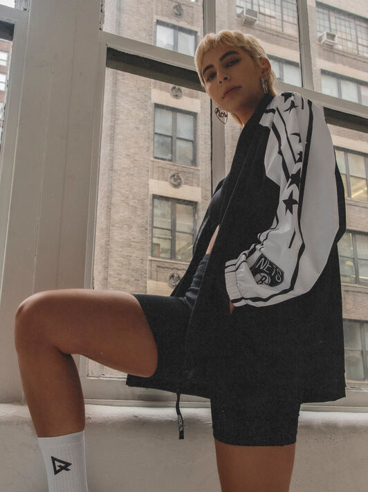 Brooklyn Nets Team Windbreaker Jacket-Windbreaker-Qore-L-Urbanheer