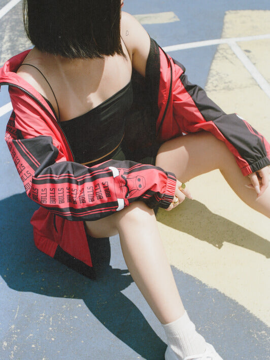 Chicago Bulls Team Windbreaker Jacket-Windbreaker-Qore-M-Urbanheer