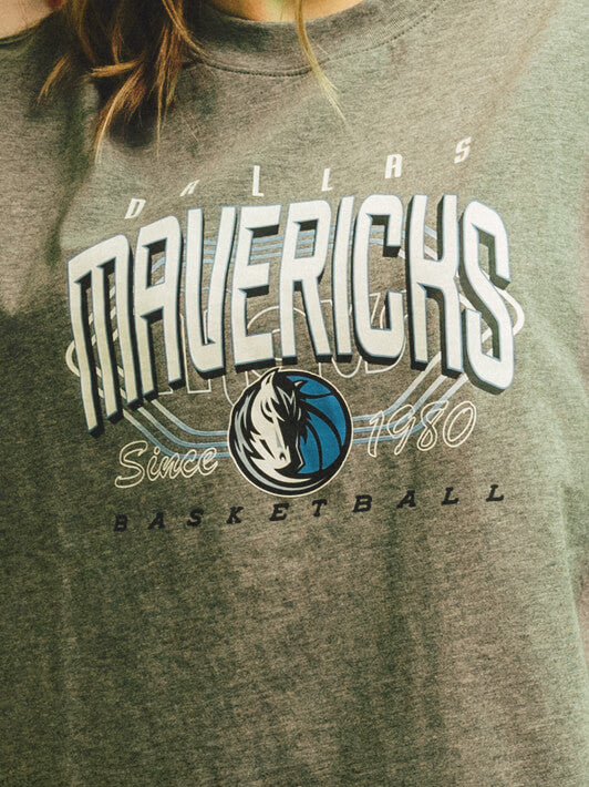 Dallas Mavericks Oversized Tee-oversized tee-QORE-S/M-Urbanheer