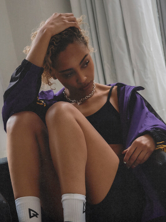 Los Angeles Lakers Team Windbreaker Jacket-Windbreaker-Qore-L-Urbanheer