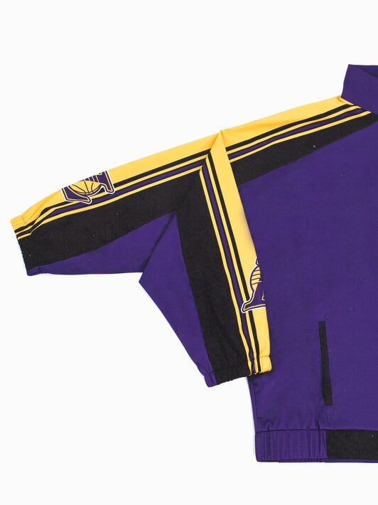 Los Angeles Lakers Team Windbreaker Jacket-Windbreaker-Qore-L-Urbanheer