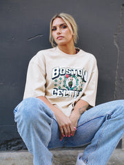 Boston Celtics Oversized Tee-oversized tee-QORE-S/M-Urbanheer