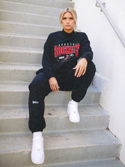 Houston Rockets Sweatsuit Pants Only-mock neck bottoms-QORE-S/M-Urbanheer