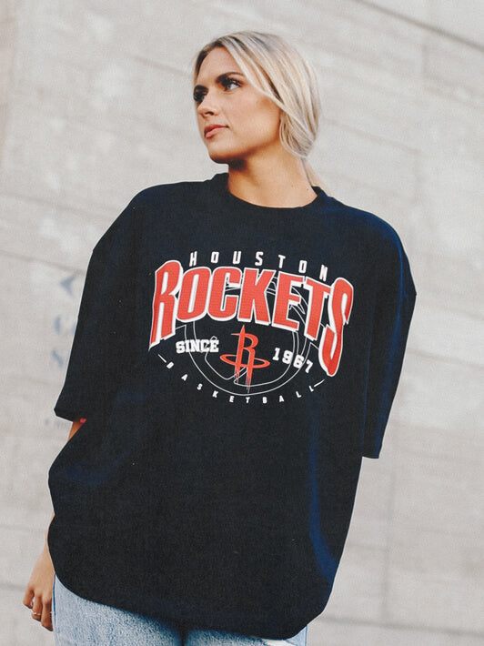 Houston Rockets Oversized Tee-oversized tee-QORE-S/M-Urbanheer