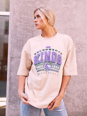 Sacramento Kings Oversized Tee-oversized tee-QORE-S/M-Urbanheer