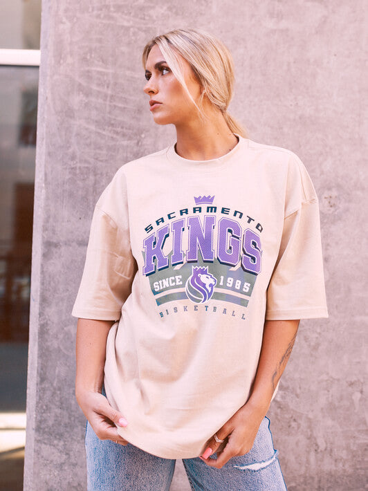 Sacramento Kings Oversized Tee-oversized tee-QORE-S/M-Urbanheer