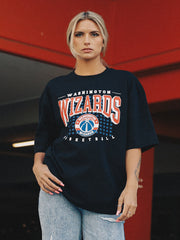Washington Wizards Oversized Tee-oversized tee-QORE-S/M-Urbanheer