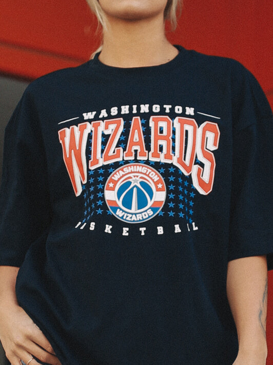 Washington Wizards Oversized Tee-oversized tee-QORE-S/M-Urbanheer